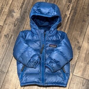 Patagonia Blue Hooded Jacket